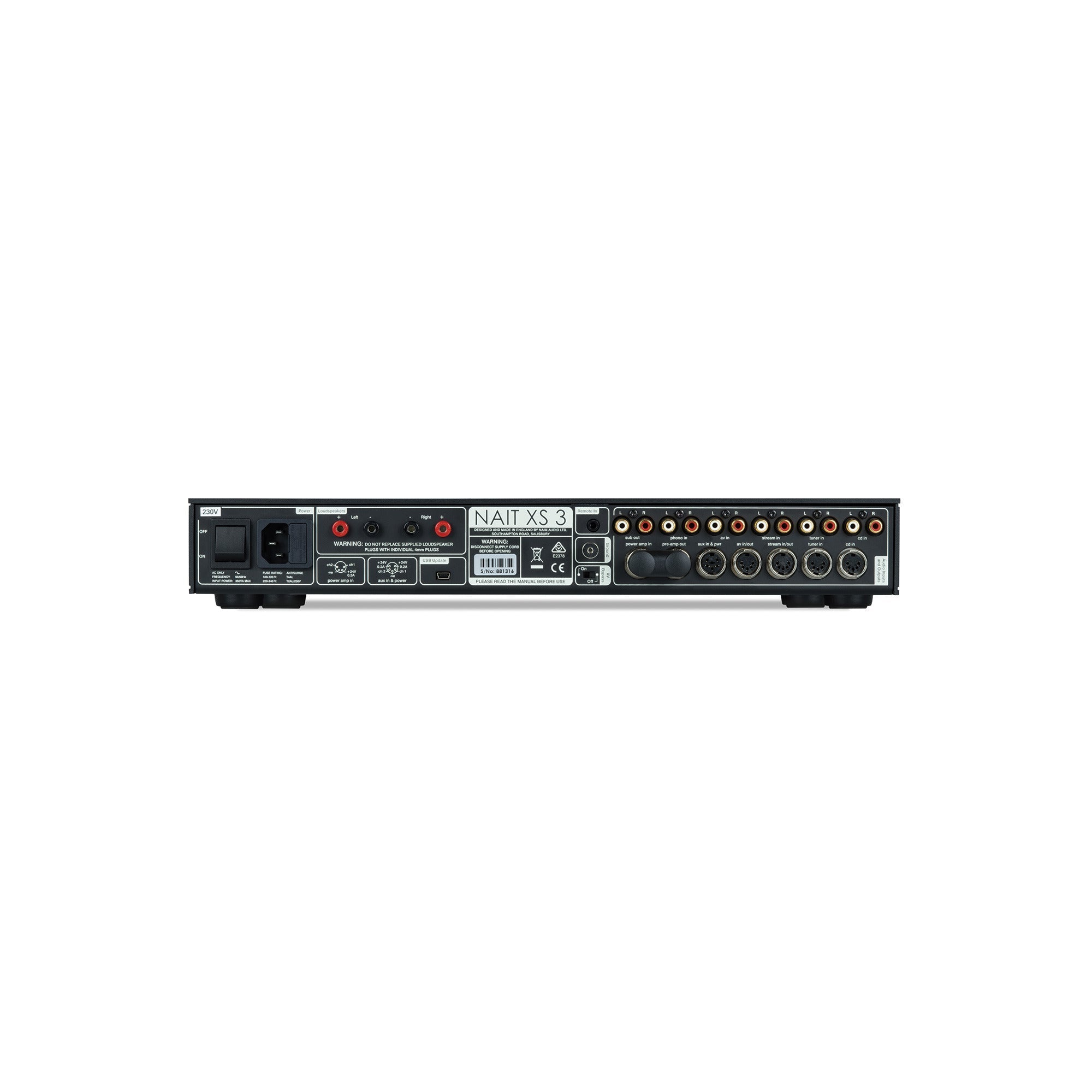 Naim NAIT XS 3 Integrated Amplifier