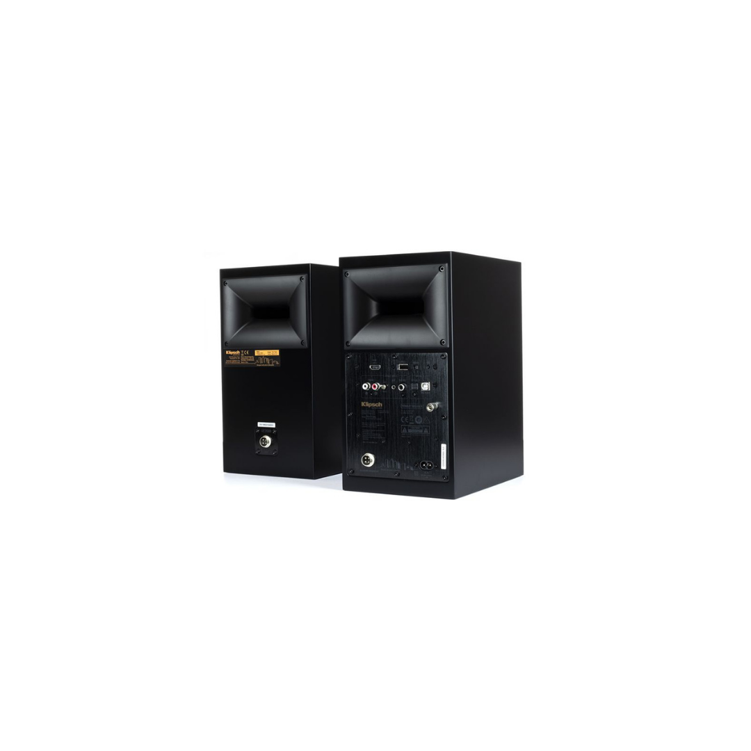 Klipsch THE FIVES Powered Monitor Wireless Speakers | HDMI-ARC