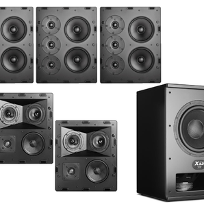M&K Sound In-Wall IW300 5.1 Speaker Pack
