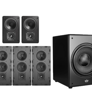M&K Sound In-Wall IW950 5.1 Speaker Pack