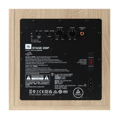 JBL Stage 200P 10-inch (250mm) 300W Powered Subwoofer
