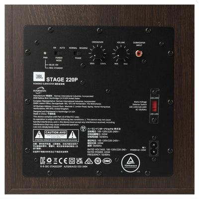JBL Stage 2 220P 12-inch Powered Subwoofer