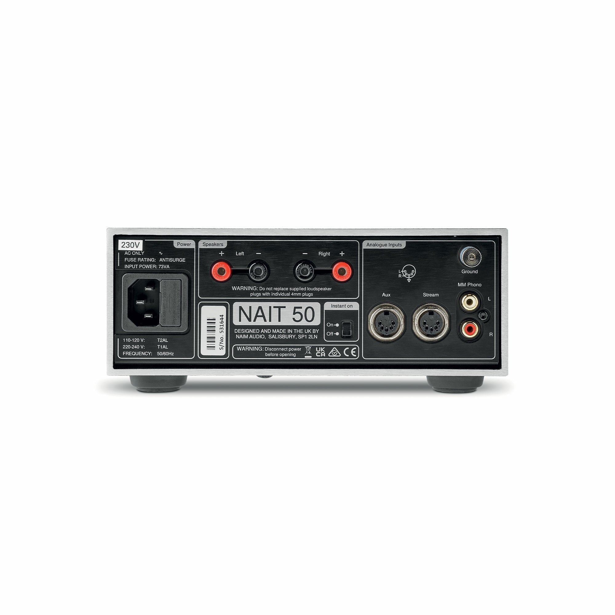 Naim NAIT 50 Integrated Amplifier – 50th Anniversary