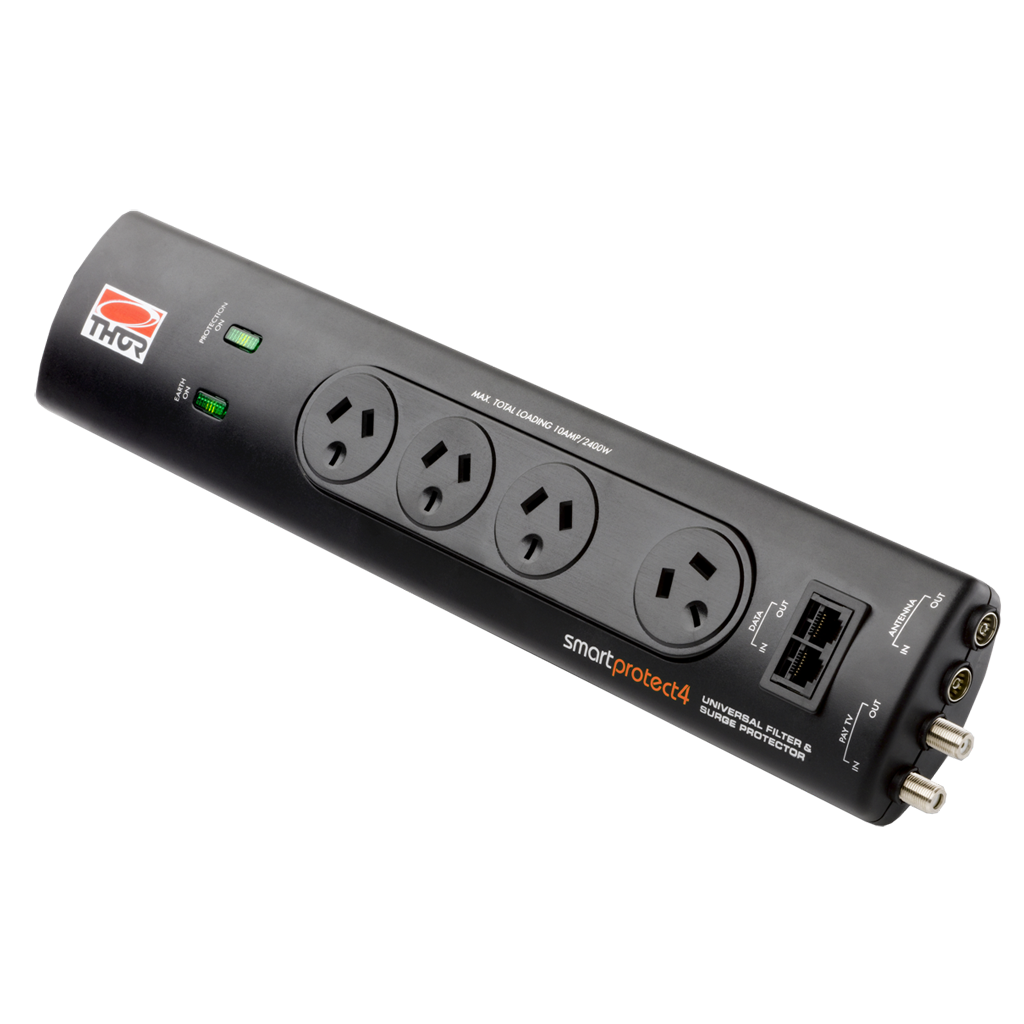  THOR Technologies Smart Protector 4 E145S Surge Protector THOR Technologies - Brisbane HiFi